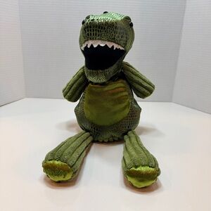Scentsy Buddy Tex the T-Rex Plush Green Dinosaur Includes Scent Pak Stuffed  16”